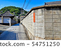 Town of hill town Onomichi City, Hiroshima Prefecture 54751250