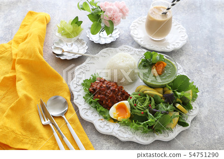 Beef Stroganoff and Kale Potage and One Plate Beef Stroganoff and Kale Potage and One Plate 54751290