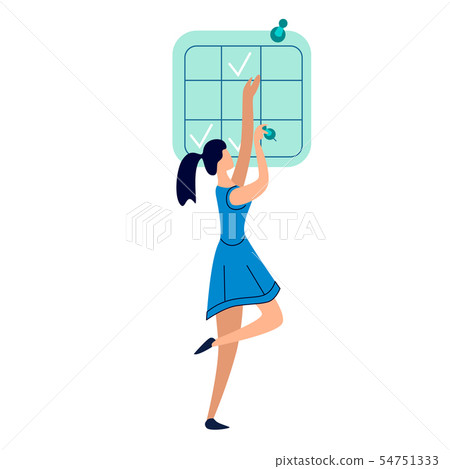 Deadline, time management business concept vector 54751333