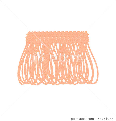 Pink tesma from long loops. Vector illustration on white background. Pink tesma from long loops. Vector illustration on white background. 54751972