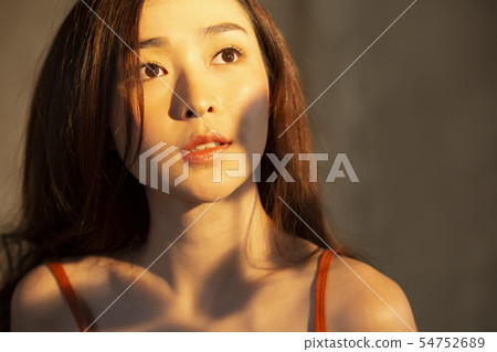 Woman beauty sunset Woman beauty sunset 54752689
