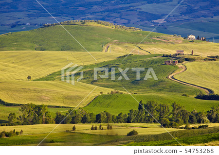 Countryside, San Quirico d`Orcia , Tuscany, Italy Countryside, San Quirico d`Orcia , Tuscany, Italy 54753268