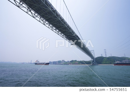 從Moji邊看的Kanmon海峽風景 54755651