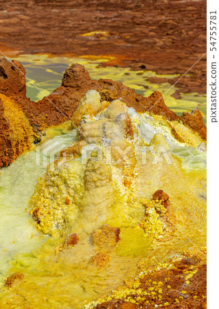 Dallol, Ethiopia. Danakil Depression 54755781