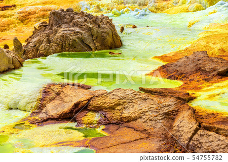 Dallol, Ethiopia. Danakil Depression 54755782