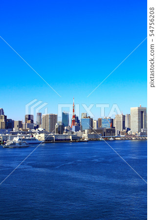 A scene around Tokyo Tower, Tokyo A scene around Tokyo Tower, Tokyo 54756208