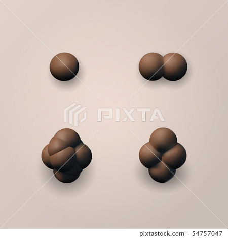 The process of cell division. The process of cell division. 54757047