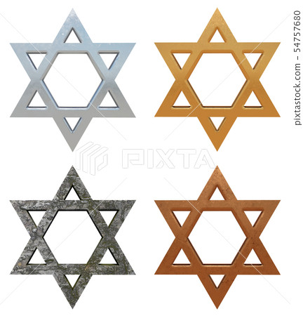 Four different stars of david  54757680