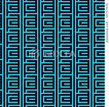 Linear Style Pattern Tileable Seamless linear pattern. Stylish texture with - Stock Illustration ...