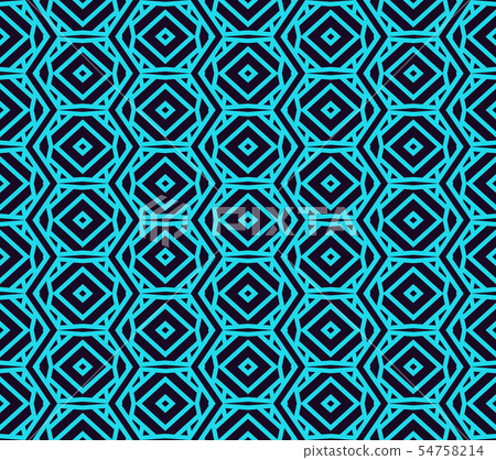 Vector seamless pattern. Modern stylish linear 54758214