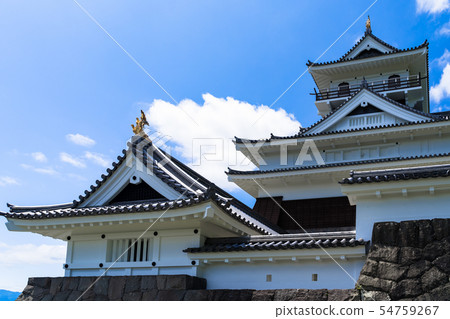 Kamiyama城堡“Yamagata Kamiyama”在一個夏日 54759267