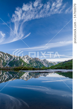 Happo池塘和Hakuba Miyama（Hakuhamadake） 54760070