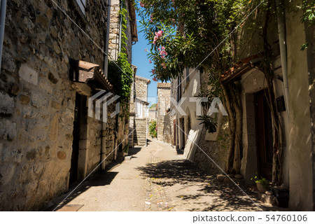 A small alley in the village of Ruoms A small alley in the village of Ruoms 54760106
