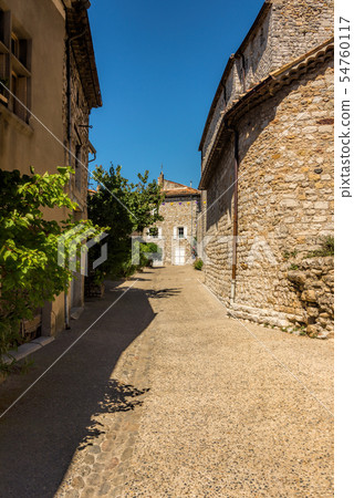 A small alley in the village of Ruoms 54760117