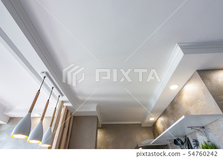 False ceiling in a small kitchen False ceiling in a small kitchen 54760242