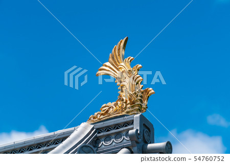 Kamicho Castle's Shachihoko Yamagata Kamiyama 54760752