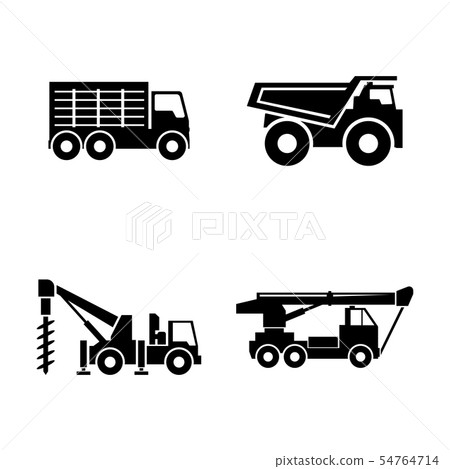 construction vehicle icons