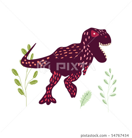 tyrannosaurus rex illustration 54767434