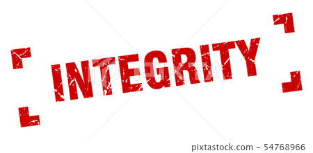 integrity stamp. integrity square grunge sign. - Stock Illustration ...