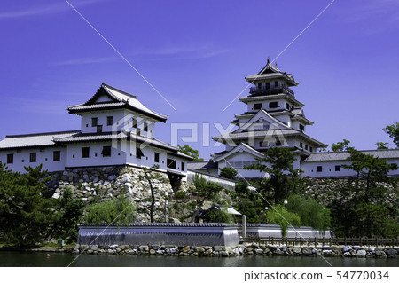 愛媛縣今治城堡Tenshukaku和Yamatotei Mizushiro Imabari 愛媛縣今治城堡Tenshukaku和Yamatotei Mizushiro Imabari 54770034