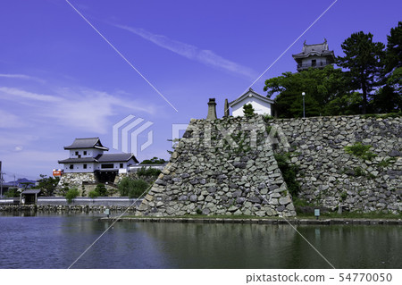 Imabari Castle Tenshukaku and Yamatotei Mizushiro Imabari City, Ehime Prefecture 54770050