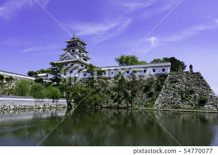 Imabari Castle Tower and Ishigaki Mizuki Imabari City, Ehime Prefecture Imabari Castle Tower and Ishigaki Mizuki Imabari City, Ehime Prefecture 54770077
