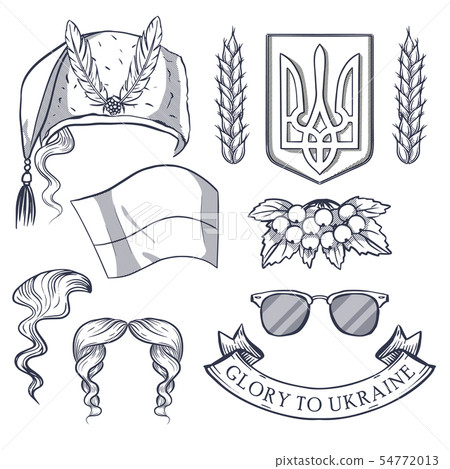 Ukrainian national distinguishing attributes 54772013