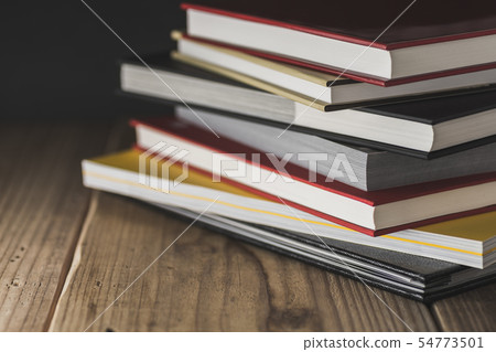 Stacked book 54773501