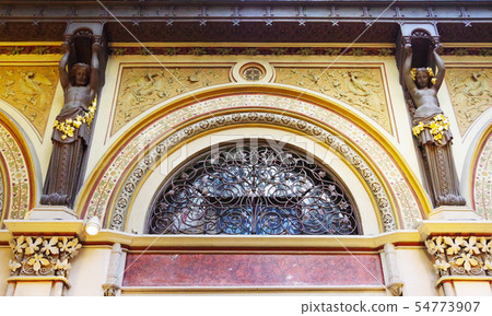 Passage Shopping arcade wall decoration Passage Shopping arcade wall decoration 54773907
