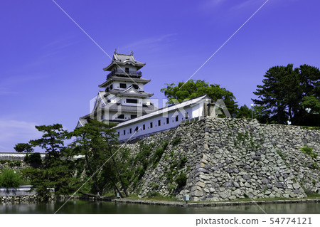 Imabari Castle Ishigaki和Tenshukaku Mizushiro愛媛縣今治市 54774121