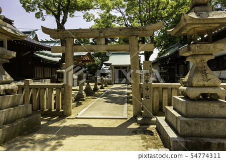 Imabari Castle Fukiage Shrine Saika Shrine Imabari City Ehime Prefecture Imabari Castle Fukiage Shrine Saika Shrine Imabari City Ehime Prefecture 54774311
