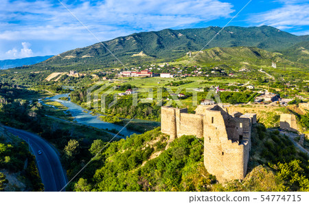 Bebris Tsikhe fortress near Mtskheta in Georgia Bebris Tsikhe fortress near Mtskheta in Georgia 54774715