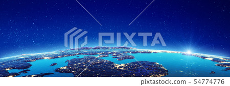 City lights astro photo 54774776