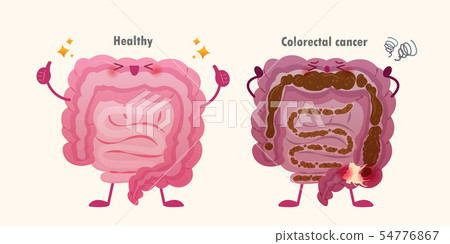 colon cancer screening cartoon