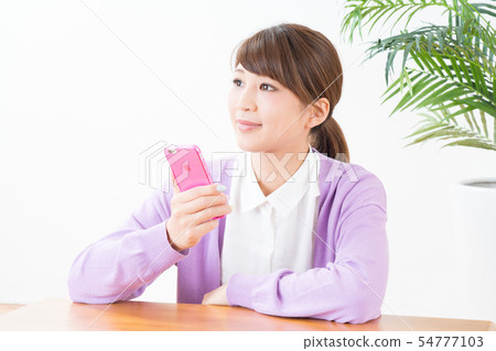 智能手機和小姐 智能手機和小姐 54777103