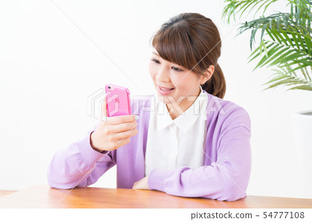智能手機和小姐 智能手機和小姐 54777108
