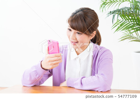 智能手機和小姐 智能手機和小姐 54777109