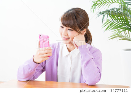 智能手機和小姐 智能手機和小姐 54777111