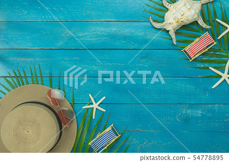 Table top view accessory of clothing women & men Table top view accessory of clothing women & men 54778895