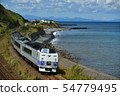 JNR type express goes by the sea 54779495