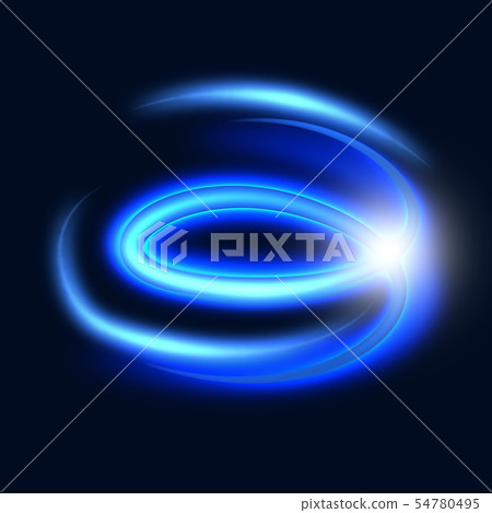 Ring Ring Ring Ring Shining Ring Ring Neon Fantasy Space Abstract 54780495