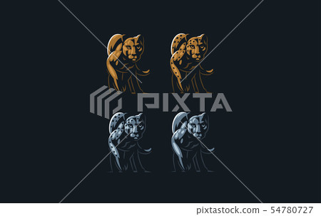 The image of a cougar or panther. 54780727