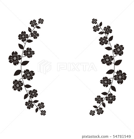 Dogwood wreath 54781549