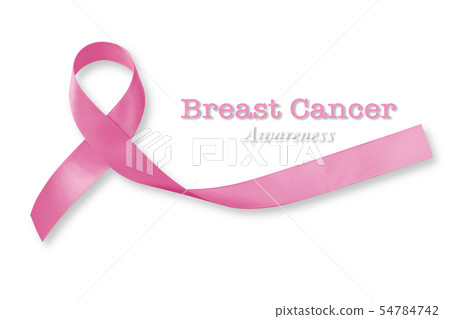 Breast cancer awareness campaign with pink ribbon Breast cancer awareness campaign with pink ribbon 54784742