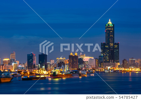 臺灣高雄港旗津景色Kaohsiung Port, Taiwan, Asia Landscape 臺灣高雄港旗津景色Kaohsiung Port, Taiwan, Asia Landscape 54785427
