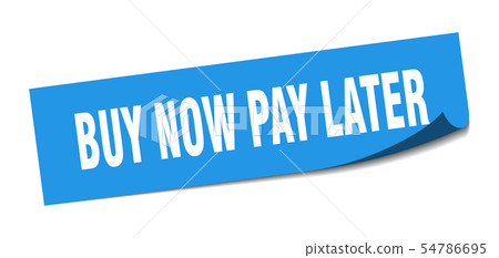 Buy Now Pay Later Sticker. Buy Now Pay Later - Stock Illustration ...