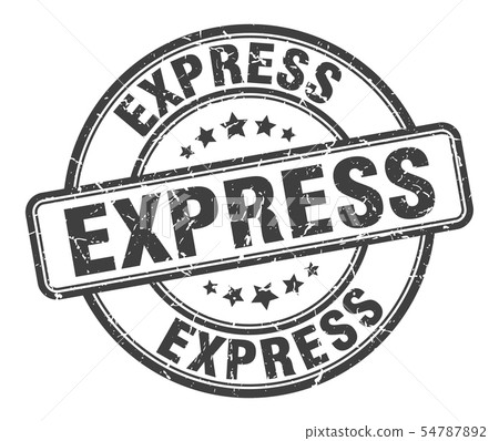 express stamp. express round grunge sign. express express stamp. express round grunge sign. express 54787892
