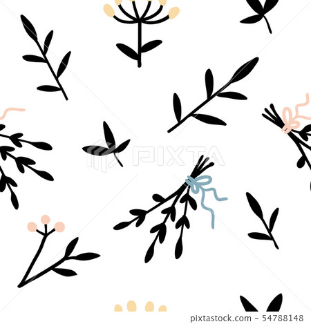 Flower seamless pattern Flower seamless pattern 54788148