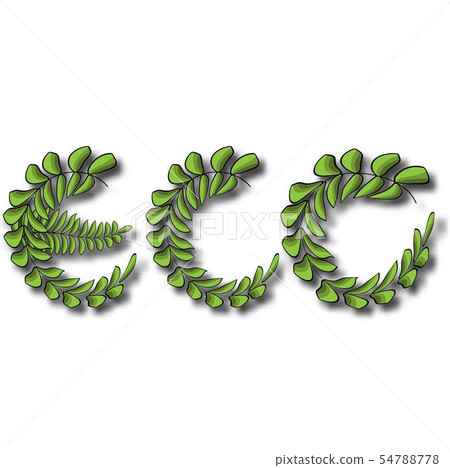 Logos of green tree leaf ecology nature element - Stock Illustration ...