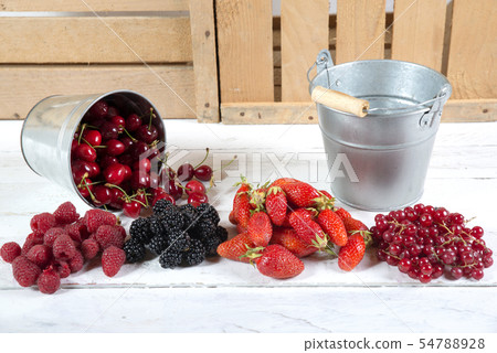 assortment of red fruit assortment of red fruit 54788928